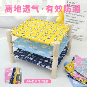 Cat <b>Bed</b> Fabric Pet <b>Bed</b> Soft Breathable Cat House For Cats With Cute Print Patterns Multi Color Options - Product Image 5
