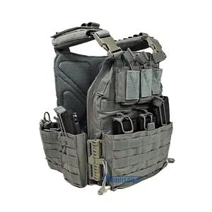 Free Size Solid Color Quickly Release Supplies Plate Carrier Tactical Vest