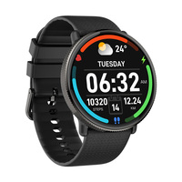 Montre connectée TKYUAN pour hommes et femmes, écran AMOLED 1,43 pouce, tracker d'activité, fréquence cardiaque PPG, oxygène sanguin, étanche IP68, montre de sport