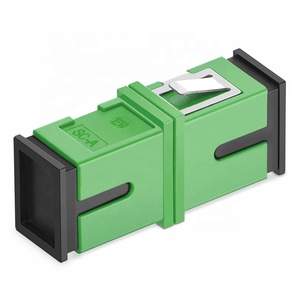 อะแดปเตอร์/คัปเปลอร์ไฟเบอร์ออปติกแบบ Single Mode OS2 รุ่น SC APC แบบไม่มีหน้าแปลน - Product Image 1