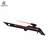 Lance-pierre tactique pliable PIAOYU avec viseur point rouge, équipement de chasse et de tir mécanique de haute précision