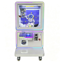 Toda Cartoon Coin Operated Small Doll Crane Game Gift Plush Toy Machine Catch Doll Mini