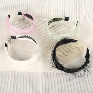 Diadema de tela para mujer con nudo, para uso diario, material textil, hecha a mano, Jinhua Primavera 2022 - Product Image 3