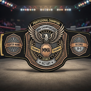 Cinturón de Campeonato Mundial de Peso Pesado de MMA World Elite, Cinturón de Campeonato Profesional de Victoria, Cinturón de Campeonato de Talla Adulta - Product Image 3