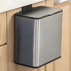 ถังขยะสแตนเลสคุณภาพสูงแบบติดผนังสำหรับครัว - Product Image 1