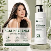 Crème réparatrice capillaire au cuivre et aux peptides, anti-chute, favorisant la pousse des cheveux, texture lisse, équilibre du cuir chevelu, à l'huile d'arbre à thé, 500ml, soin professionnel