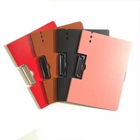 Porte-documents A4 étanche à double clip pour infirmières, en plastique pliable, avec logo personnalisé pour accessoires de bureau, dossier personnalisé en gros