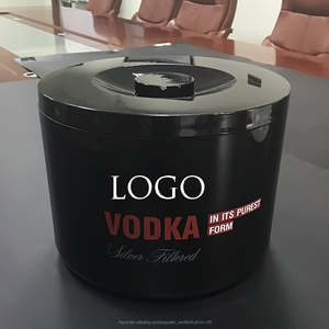 Botella de una sola mesa con claro pequeño cubo de hielo de metal pinzas del <span class=keywords><strong>vino</strong></span> de la botella de <span class=keywords><strong>vino</strong></span> - Product Image 1