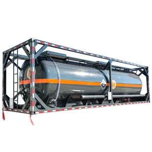 20FT 30FT 40FT fuel oil tank hf acid 28 24m3 iso container tank