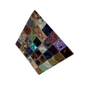 Hot Sell Triangle de verre coloré d'intérieur Mosaïque Sricker mural pour salle de bains et piscine - Product Image 5