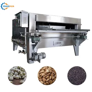 Moer swing type pinda roosteren koffiebrander processor Gebakken Pinda Productie cacao bonen verwerking machine voor amandel