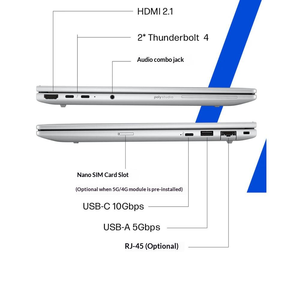 Nueva Laptop HP EliteBook 8 G1i de 14 Pulgadas para Negocios con IA, Ultra 7 255U, 16GB/32GB de RAM DDR5, 512GB/1TB SSD, para Oficina y Empresas - Product Image 6