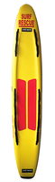 Planches à pagaie souples durables IXPE Planches de surf en mousse EPS imperméables avec planche de sauvetage en fibre de verre et bois avec accessoire d'aileron