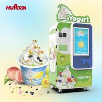 Robot Expendedor de Helados Autónomo de 59 Sabores con Congelación Rápida en 5s - Instalación Súper Sencilla para Hoteles de Lujo