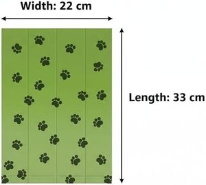 Manufacturers Wholesale Dog Poop BagsThickened Pet Waste Bags for Big and Small Dog Degradable Waste Bags for Dog and <b>Cat</b> <b>Litter</b> - Product Image 5