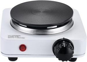 Electric Household Low Price 2 Burners 2000W High Stainless Steel Induction Solid Hotplate White Multi Temperature Control Easy - Product Image 2