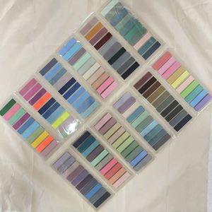 12-Pack Self-Adhesive PET Markers Transparent <b>Sticky</b> <b>Notes</b> for Notebook Notepad Planner Back-to-School Stationery Supplies - Product Image 4