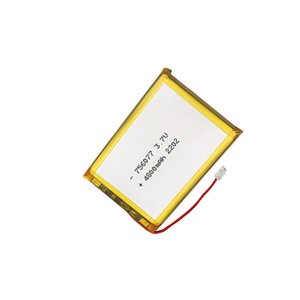 แบตเตอรี่ลิเธียมโพลิเมอร์แบบชาร์จได้ 756077 3.7V 4800mAh รุ่น 806080 - Product Image 4