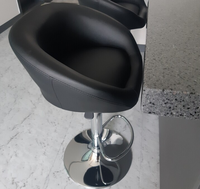 Chaises de comptoir pivotantes modernes à dossier court pour bar, chaises hautes pour petit-déjeuner, vente en gros