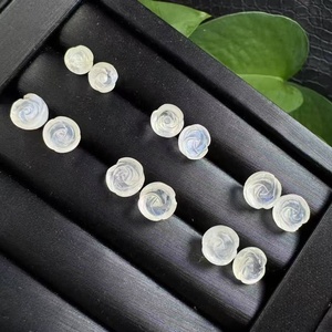 Boucles d'oreilles clous en argent sterling 925 avec pierres naturelles <span class=keywords><strong>de</strong></span> guérison faites à la main : Citrine, <span class=keywords><strong>Quartz</strong></span> <span class=keywords><strong>Rose</strong></span>, Améthyste, <span class=keywords><strong>Pierre</strong></span> <span class=keywords><strong>de</strong></span> <span class=keywords><strong>Lune</strong></span> - Product Image 5