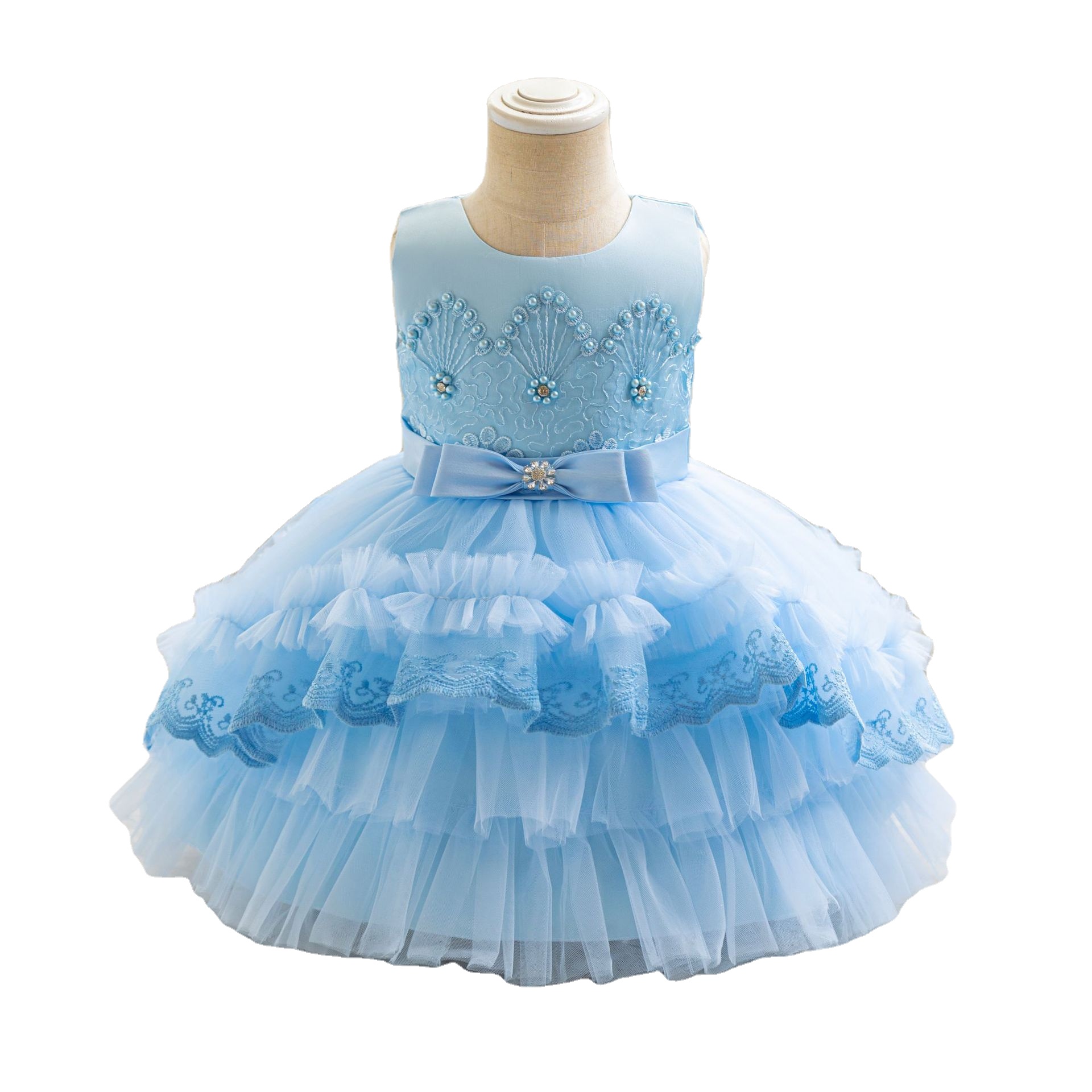 Wholesale Birthday Pari Dress For Baby Girl Elegant Lace Fabric |  Alibaba.com