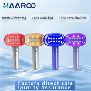 HAAROO Kit de <span class=keywords><strong>Blanchiment</strong></span> Dentaire <span class=keywords><strong>Professionnel</strong></span> à 16 LED Lumière Bleue, <span class=keywords><strong>Appareil</strong></span> Portable de Soin Dentaire à Lumière Froide pour Usage Domestique, <span class=keywords><strong>Blanchiment</strong></span> Dentaire - Product Image 3