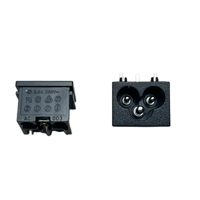 Qiyang Factory manufacturing with low price AC-003 adapter Power jack connector female ac socket