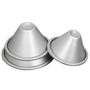 Vente en gros de moules à pudding en forme de montagne individuels/en aluminium pour desserts - Product Image 4