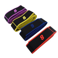 Banda Elástica para Gimnasio, Popular, de Tela Altamente Elástica, Longitud 88 cm, Multicolor, Número 8, Banda Elástica para Yoga y Deportes