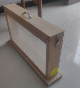 Equipo de apicultura estándar de un solo marco Observación <span class=keywords><strong>Colmena</strong></span> de abejas - Product Image 2