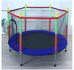 Trampolín Redondo Infantil para Interiores, Parque de Fitness, Trampolín para Bebés, Color Rosa, Trampolín Infantil para Interiores y Exteriores - Product Image 3