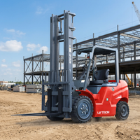 Logistik Manufaktur Peralatan Operasi Senyap Liftron CPD35 Forklift Elektrik Counterbalance 3500kg