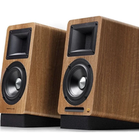 Enceinte Bluetooth active Airpulse A80 avec sortie subwoofer, APT-X 5.0, XOMS USB et télécommande pour bureau
