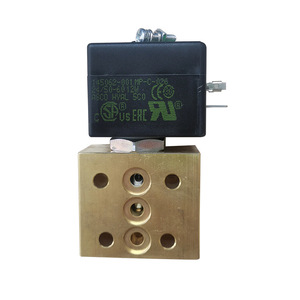 Válvula solenoide Atlas Copco de latón 1089059024 para piezas de compresores de aire - Product Image 4