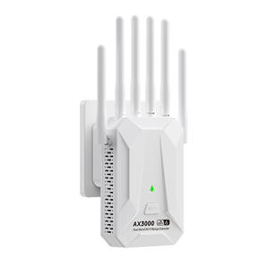 AX3000 Wireless 5g <span class=keywords><strong>Wifi</strong></span> Extender <span class=keywords><strong>Router</strong></span> AP Repetidor de doble banda Booster <span class=keywords><strong>señal</strong></span> 802.11ac Largo alcance 3000Mbps Wi-fi Punto de acceso - Product Image 2