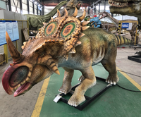 Modèle de robot artificiel de simulation de dinosaure grandeur nature pour une utilisation intérieure/extérieure dans les parcs à thème et les centres commerciaux à vendre