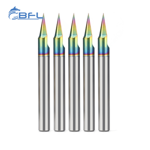 Cho bfl tùy chỉnh rắn Carbide CNC Router bit phay Cutter và khắc bits với altin & tin lớp phủ ODM & OEM hỗ trợ - Product Image 2