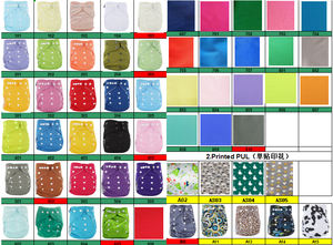 แผ่นปูเตียงกางเกงผ้าอ้อมผ้าผิวนอกเนื้อนิ่มใช้ซ้ำได้แผ่นปูเตียงระบายอากาศออกแบบได้ตามต้องการเป็นมิตรต่อสิ่งแวดล้อม - Product Image 6