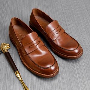 Top Tier Luxury Designer Best Selling Autumn Waterproof Oxford Shoes British Style Peep <b>Toe</b> Business Formal Men's Casual - Product Image 2