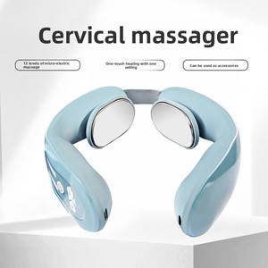 Masseur de cou électrique intelligent avec micro-courant EMS, 12 niveaux, chauffage à une touche, modèle 618, remplacement annuel - Product Image 5