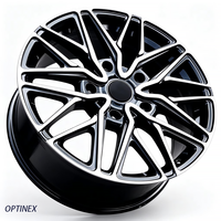 Jantes forgées sur mesure finition usinée 16 17 18 19 20 21 22 pouces 5x120 5x127 5x130 6x130 6x135 6X139.7 pour EV Tesla Rivian Lucid