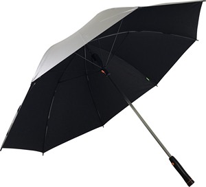 Parasol solaire anti-UV de 30 pouces, couleur noire, 8K, rechargeable par USB et solaire - Product Image 4