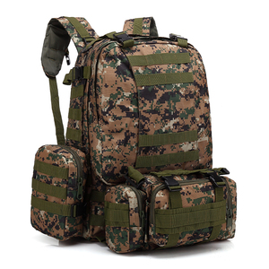 Mochilas Tácticas Lupu de Gran Capacidad para Senderismo al Aire Libre, Múltiples Colores Camuflaje, 45L, Mochilas Tácticas Molle - Product Image 1