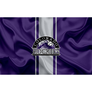 Fast Delivery MLB Teams Custom Design Printing Colorado Rockies <b>Flag</b> - Product Image 6