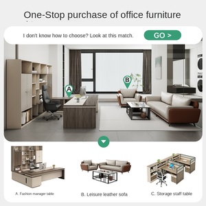 Luxuriöser CEO-Schreibtisch, Manager-Schreibtisch, Büro-Arbeitsplatz, Chefschreibtisch, Büro-Workstation, Desktop-<span class=keywords><strong>Computer</strong></span> - Product Image 5