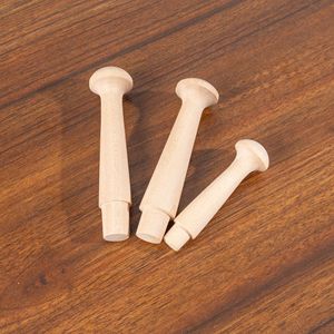 Ganci appendiabiti in legno di noce, faggio e olmo, accessori per pannelli forati, perni rotondi massicci, sfere di legno per divisori, stile moderno minimalista - Product Image 2