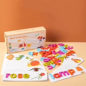 Regalos de Cumpleaños y Festividades, Juego de Construcción de Palabras CVC con Tarjetas del Alfabeto para Niños, Juguetes de Actividades de Aprendizaje Preescolar - Product Image 2