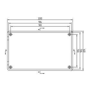 Изготовленные на заказ небольшие пластиковые электрические Контакторы корпус <span class=keywords><strong>ABS</strong></span> коробка пластиковый корпус Корпус для электронного устройства - Product Image 4