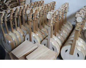 Instrument de <span class=keywords><strong>musique</strong></span> national chinois, zhongruan en acajou, grade bronze, <span class=keywords><strong>test</strong></span> pour débutants - Product Image 6