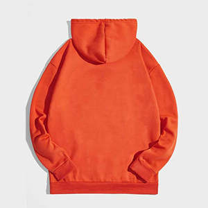 เสื้อฮู้ดดี้โอเวอร์ไซส์สำหรับผู้หญิงและผู้ชาย ปักโลโก้ สไตล์ลำลอง ฮิปฮอป เสื้อคลุมแบบสวมหัว แฟชั่นฤดูหนาว ลายพิมพ์ ผ้าฝรั่งเศส ผ้าเรียบ ผ้าฝ้าย 100% - Product Image 5